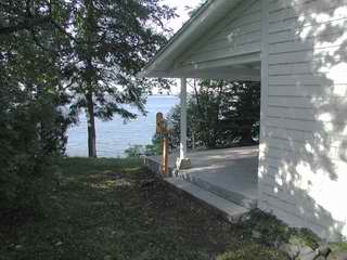 The veranda and the ocean