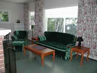 Living room towards picture window